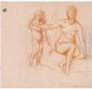 Femme Assise by Pierre-Cecile Puvis De Chavannes