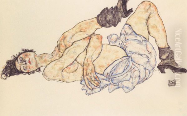 Reclining Female Nude - view 1