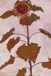 Sunflower2 by Egon Schiele