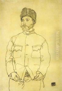Russian Prisoner Of War With Fur Hat Russian Prisoner Of War With Fur Hat