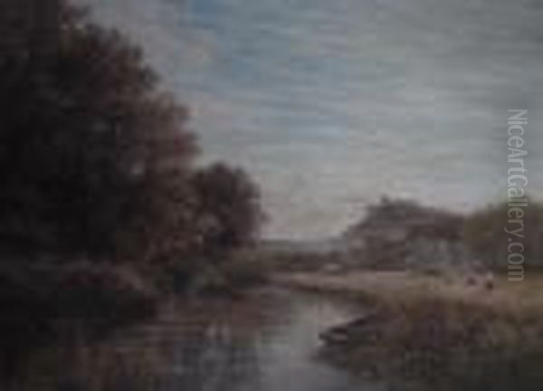 Petworth Castle From The Thames - view 1