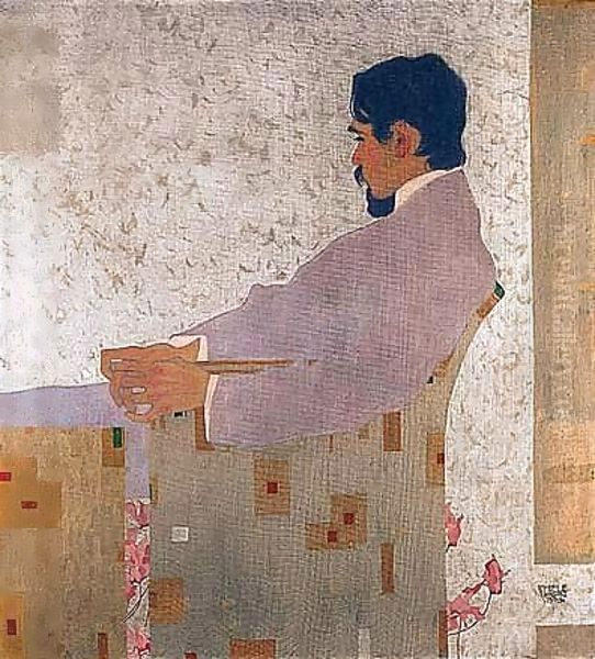 Portrait Of The Painter Anton Peschka - view 1