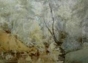 On The Lyn, Devon by James Baker Pyne