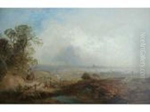 A Distant View Of London by James Baker Pyne