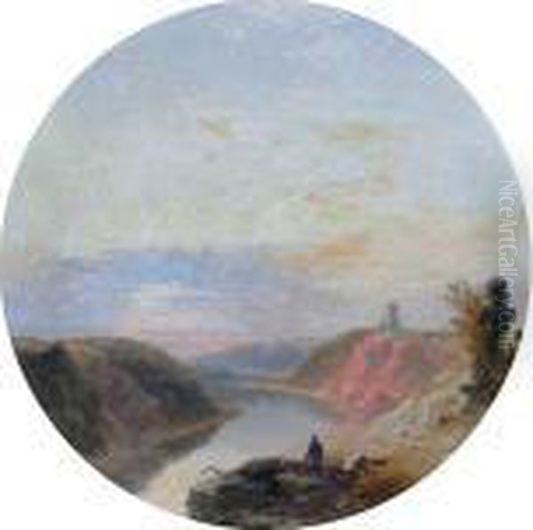 Man Before A Landscape - view 1