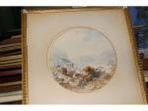 Continental Lake Scene by James Baker Pyne