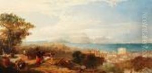 Ansicht Einer Stadt Am Meer by James Baker Pyne