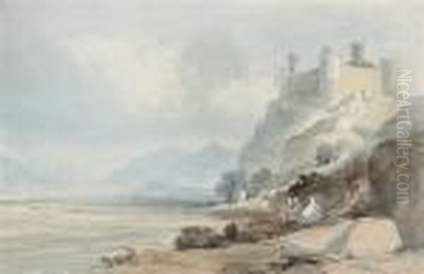 Harlech Castle - view 1