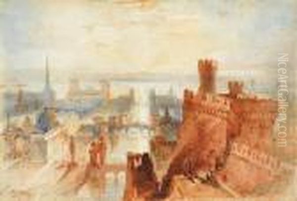 Cityscape At Dawn - view 1