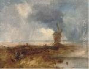 A Showery Day by James Baker Pyne
