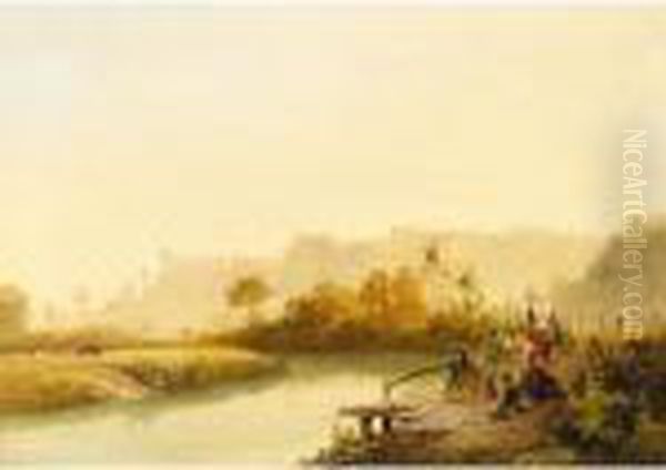 View Of Arundel Castle From The River Arun - view 1
