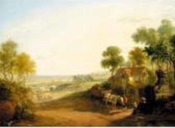 Outside The Red Lion, Nr. Evesham - view 1