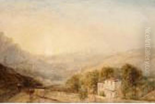 Italian Lake Scene - view 1