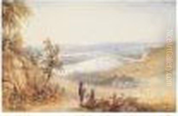 Distant View Of Rouen - view 1