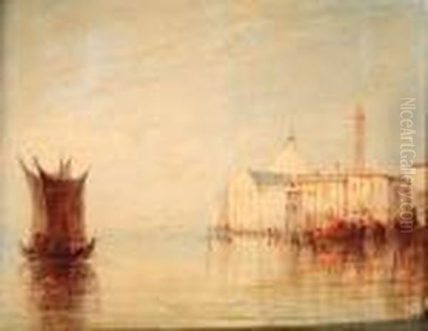 San Giorgio Maggiore From The Lagoon, Venice - view 1