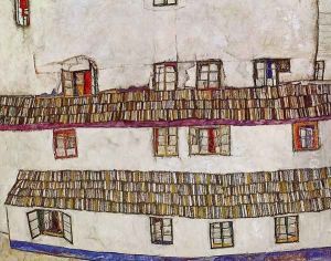 Windows Aka Facade Of A House by Egon Schiele