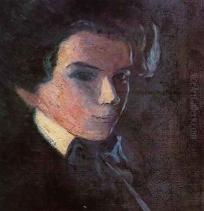 Self Portrait Facing Right