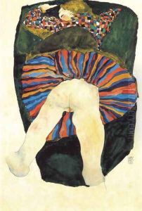 Vast half bare woman 1911