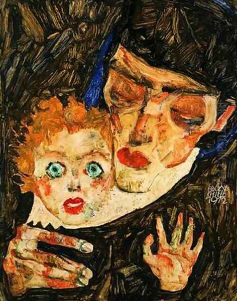 Mother and son - view 1
