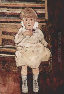 Sitting child