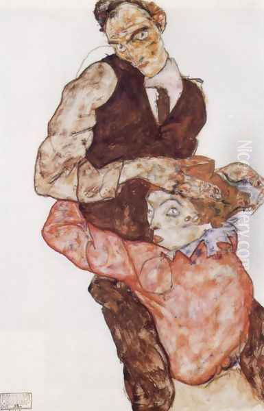 Courting couple 2 - view 1