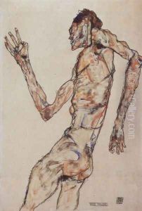 The Dancer by Egon Schiele
