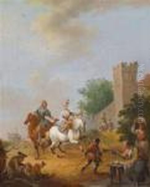 Zwei Reiterszenen - view 1