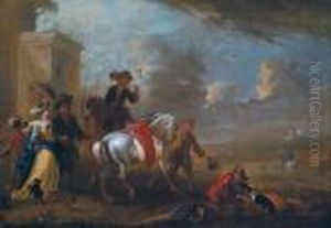 Partenza Per La Caccia by August Querfurt