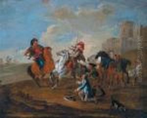 Cattura Di Un Prigioniero by August Querfurt