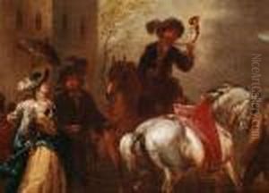 Aufbruch Zur Jagd by August Querfurt
