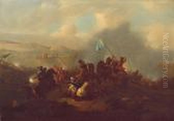A Cavalry Battle - view 1