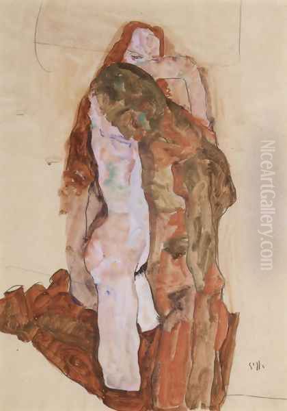 Woman and Man (Alternately, Husband and Wife) - view 1