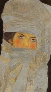 Portrait of Melanie (The Artist's Sister) by Egon Schiele
