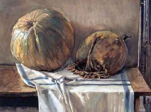 Melons by Egon Schiele