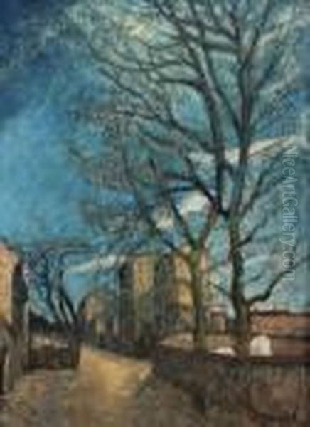 Street Scene Of Montmartre - view 1