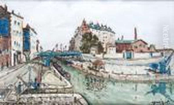 Paris, Le Canal Saint-martin - view 1
