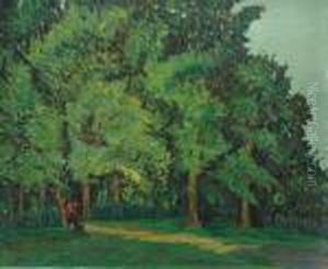 Le Pre Saint-gervais by Alphonse Leon Quizet