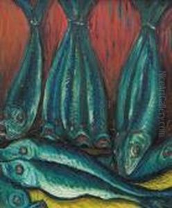 Les Poissons by Alphonse Leon Quizet