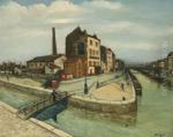 La Passerelle Du Canal De La Villette, Paris - view 1