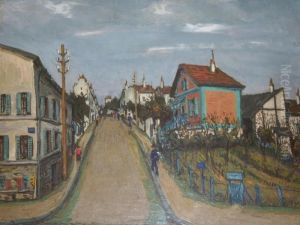 La Maison Du Bouif Au Pre St. Gervais by Alphonse Leon Quizet