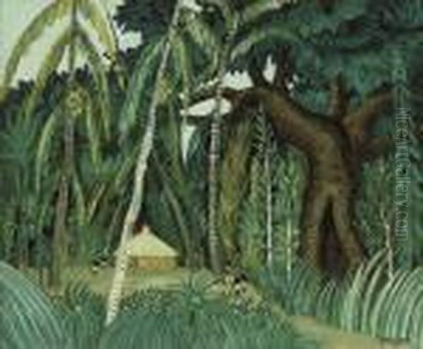 Scene D'afrique - L'arbre Centenaire - view 1