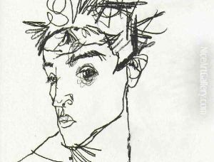 Self Portrait 2 by Egon Schiele