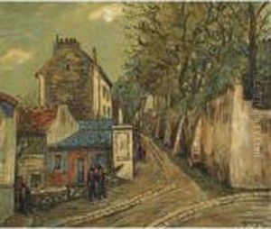Montmartre by Alphonse Leon Quizet