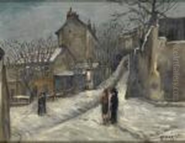 Le Lapin Agile Sous La Neige - view 1