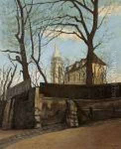 Paris, Montmartre by Alphonse Leon Quizet