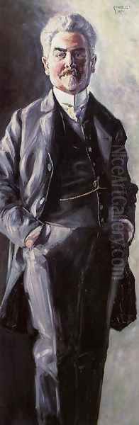 Portrait of Leopold Czihaczek, Standing - view 1