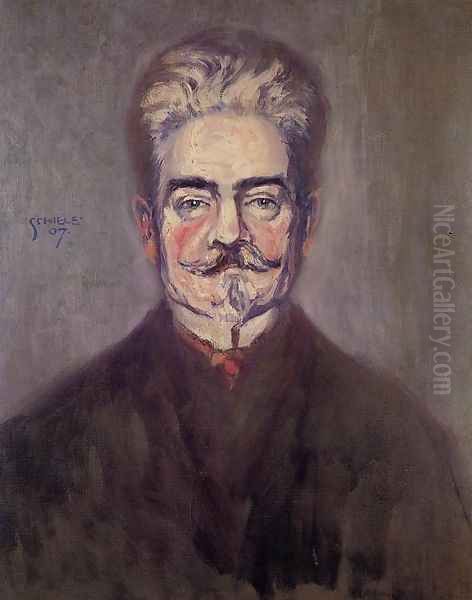 Portrait of Leopold Czihaczek - view 1