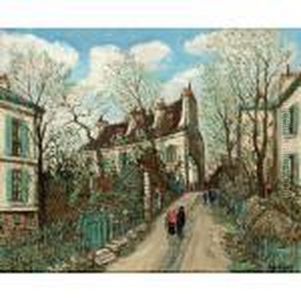 Promenade D'automne, Montmartre - view 1