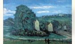 Paysage Anime by Alphonse Leon Quizet