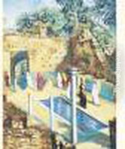 Scene Dans Les Ruines Au Maroc. Scene Dans Les Ruines Au Maroc.
